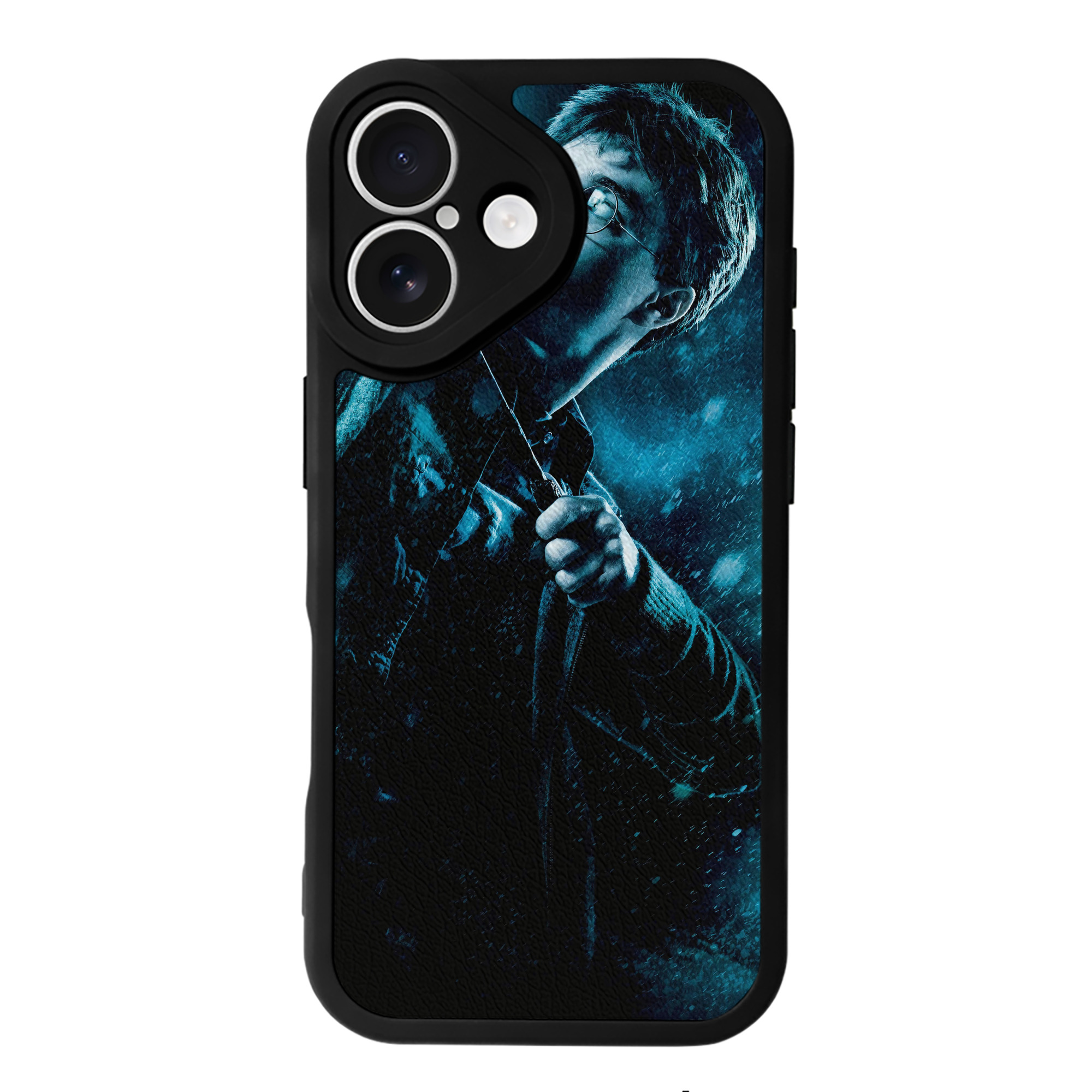 （画像用） Harry Potter ハリー・ポッターシリーズ 【iPhone 16シリーズ対応】シリコンスマホケース（レザー調） 材質：シリコン